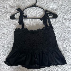 Forever21 smock tie tank top